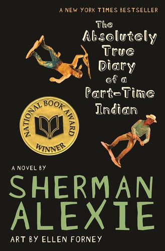 the-absolutely-true-diary-of-a-half-time-indian-by-sherman-alexie-(paperback) cover image