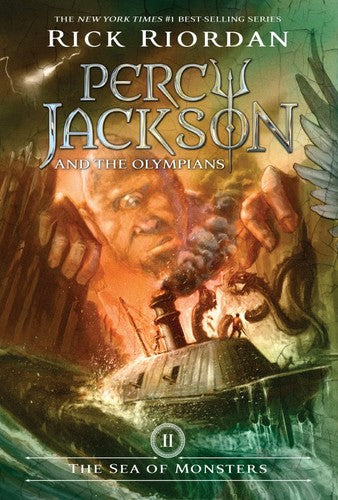 the-sea-of-monsters-by-rick-riordan-(paperback) cover image
