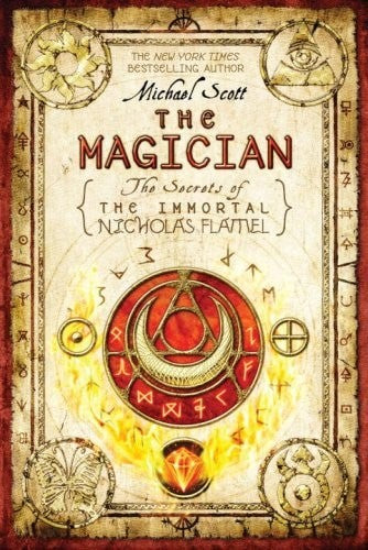the-magician-by-michael-scott-(paperback) cover image