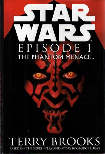 star-wars:-the-phantom-menace-by-terry-brooks-(hardcover) cover image