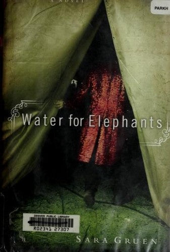 water-for-elephants-by-sara-gruen,-david-ledoux,-john-randolph-jones-(hardcover) cover image
