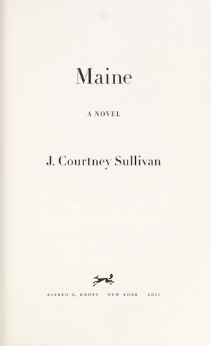 maine-by-j.-courtney-sullivan-(hardcover) cover image