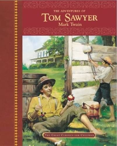 The Adventures of Tom Sawyer- Huckleberry Finn (The Classic Library For Children) by W. T. Robinson, Mark Twain (hardcover)
