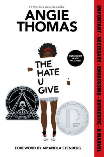 The Hate U Give by Angie Thomas, Angie Thomas (paperback)