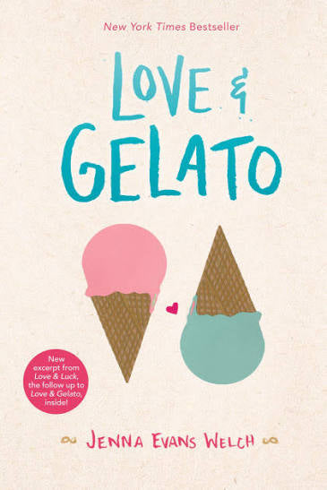 Love & Gelato by Jenna Evans Welch (paperback)