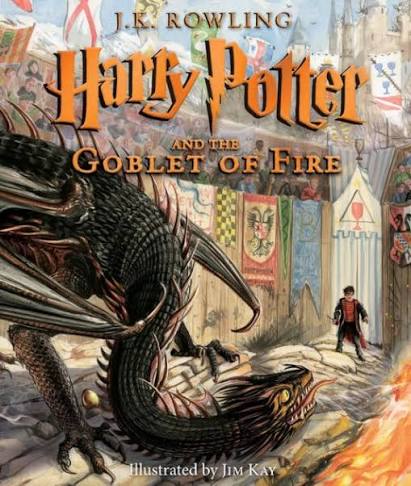 Harry Potter and the Goblet of Fire by J. K. Rowling, Jim Kay (paperback)