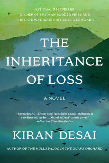 The inheritance of loss by Kiran Desai (paperback)