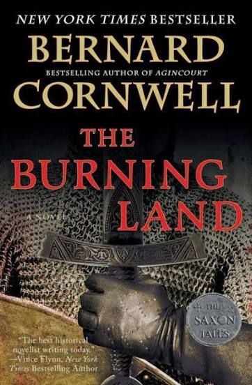 The Burning Land by Bernard Cornwell (hardcover)
