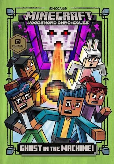 Ghast in the Machine! (Minecraft Woodsword Chronicles #4) by Nick Eliopulos (hardcover)