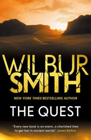 The quest by Wilbur Smith (paperback)
