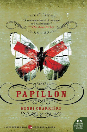 Papillon by Henri Charriere (paperback)
