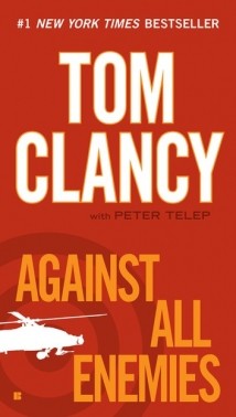 against-all-enemies-by-tom-clancy-(hardcover) cover image