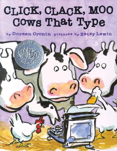 click-clack-moo-by-doreen-cronin-(hardcover) cover image