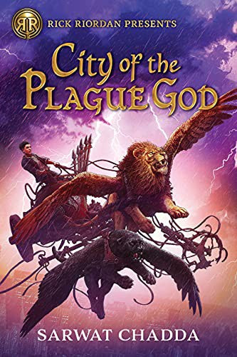 city-of-the-plague-god-by-sarwat-chadda-(paperback) cover image