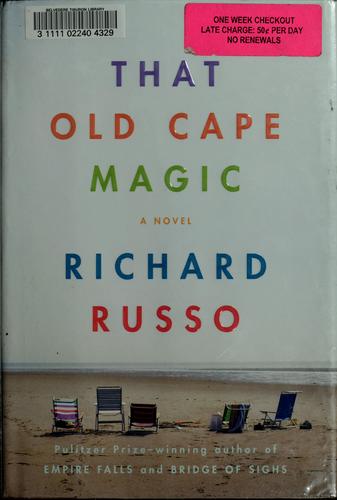 the-old-cape-magic-by-richard-russo-(hardcover) cover image