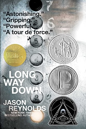 long-way-down-by-jason-reynolds-(paperback) cover image