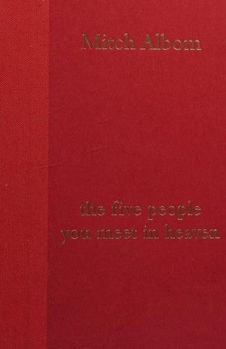 the-five-people-you-meet-in-heaven-by-mitch-albom-(hardcover) cover image