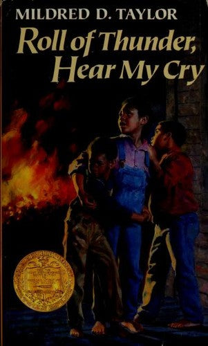 roll-of-thunder,-hear-my-cry-by-mildred-d.-taylor-(paperback) cover image