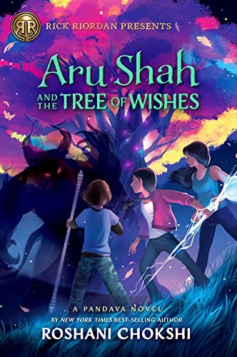 aru-shah-and-the-tree-of-wishes-by-roshani-chokshi-(paperback) cover image