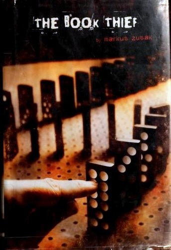 the-book-thief-by-markus-zusak-(hardcover) cover image