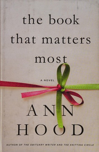 the-book-that-matters-most-by-ann-hood-(hardcover) cover image