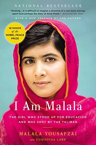 i-am-malala:-the-girl-who-stood-up-for-education-and-was-shot-by-the-taliban-by-malala-yousafzai,-christina-lamb,-malala-yousafzai,-malala-yousafazi,-malala-yousafzai--(paperback) cover image