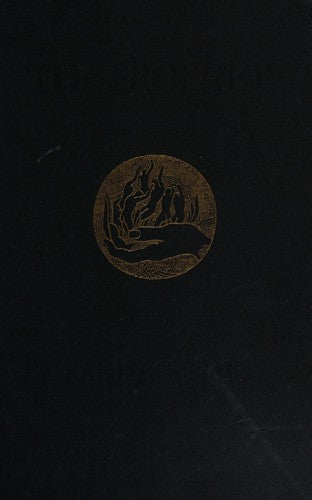 the-prophet-by-kahlil-gibran-(hardcover) cover image