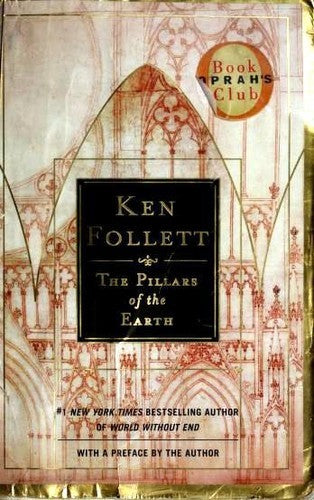 the-pillars-of-the-earth-by-ken-follett-(paperback) cover image