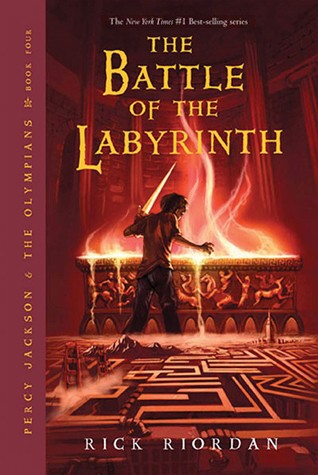the-battle-of-the-labyrinth-by-rick-riordan-(hardcover) cover image