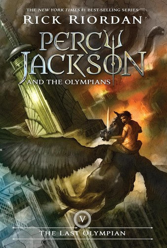 the-last-olympian-by-rick-riordan-(hardcover) cover image
