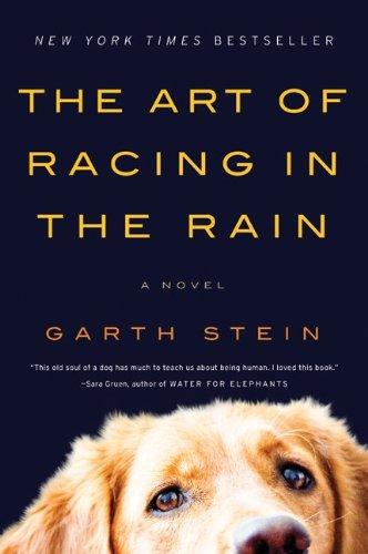 the-art-of-racing-in-the-rain-by-garth-stein-(paperback) cover image