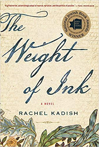the-weight-of-ink-by-rachel-kadish-(paperback) cover image