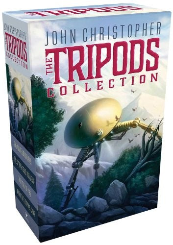 the-tripods-collection:-the-white-mountains;-the-city-of-gold-and-lead;-the-pool-of-fire;-when-the-tripods-came-by-sam-youd-(paperback) cover image