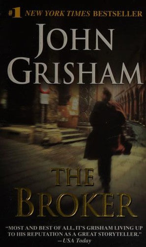 the-broker-by-john-grisham-(paperback) cover image