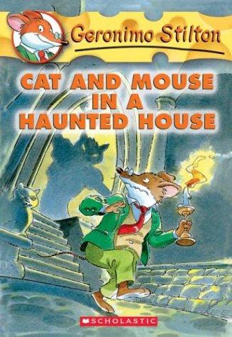 cat-and-mouse-in-a-haunted-house-by-elisabetta-dami-(paperback) cover image