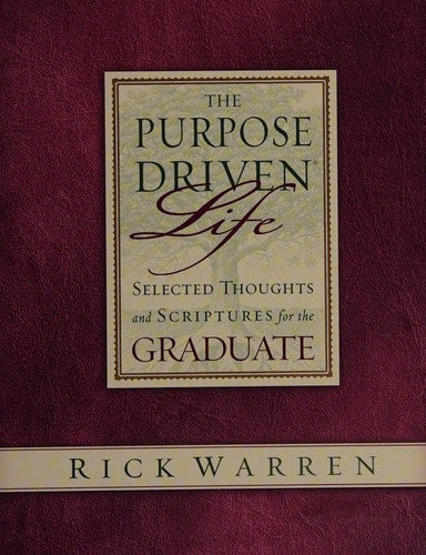 the-purpose-driven-life-by-oswald-chambers-(hardcover) cover image