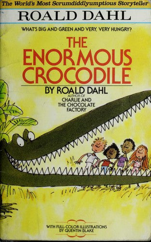 the-enormous-crocodile-by-roald-dahl,-quentin-blake-(paperback) cover image