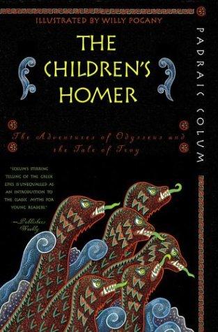 the-children's-homer-by-padraic-colum,-willy-pogány-(paperback) cover image