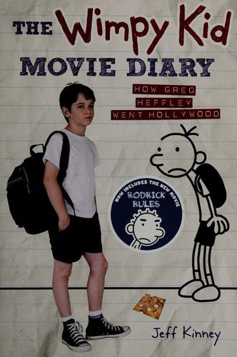the-wimpy-kid-movie-diary-by-jeff-kinney-(hardcover) cover image