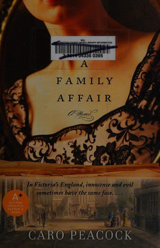 a-family-affair-by-caro-peacock-(paperback) cover image