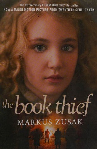 the-book-thief-by-markus-zusak-(paperback) cover image