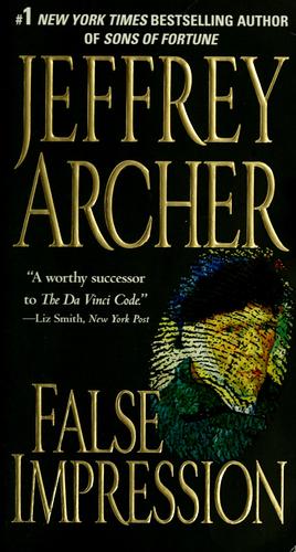false-impression-by-jeffrey-archer-(paperback) cover image
