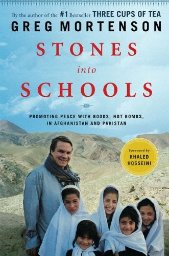 stones-into-schools-by-greg-mortenson-(hardcover) cover image