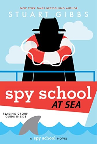 spy-school-at-sea-by-stuart-gibbs-(paperback) cover image