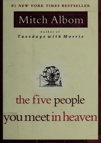 the-five-people-you-meet-in-heaven-by-mitch-albom-(paperback) cover image